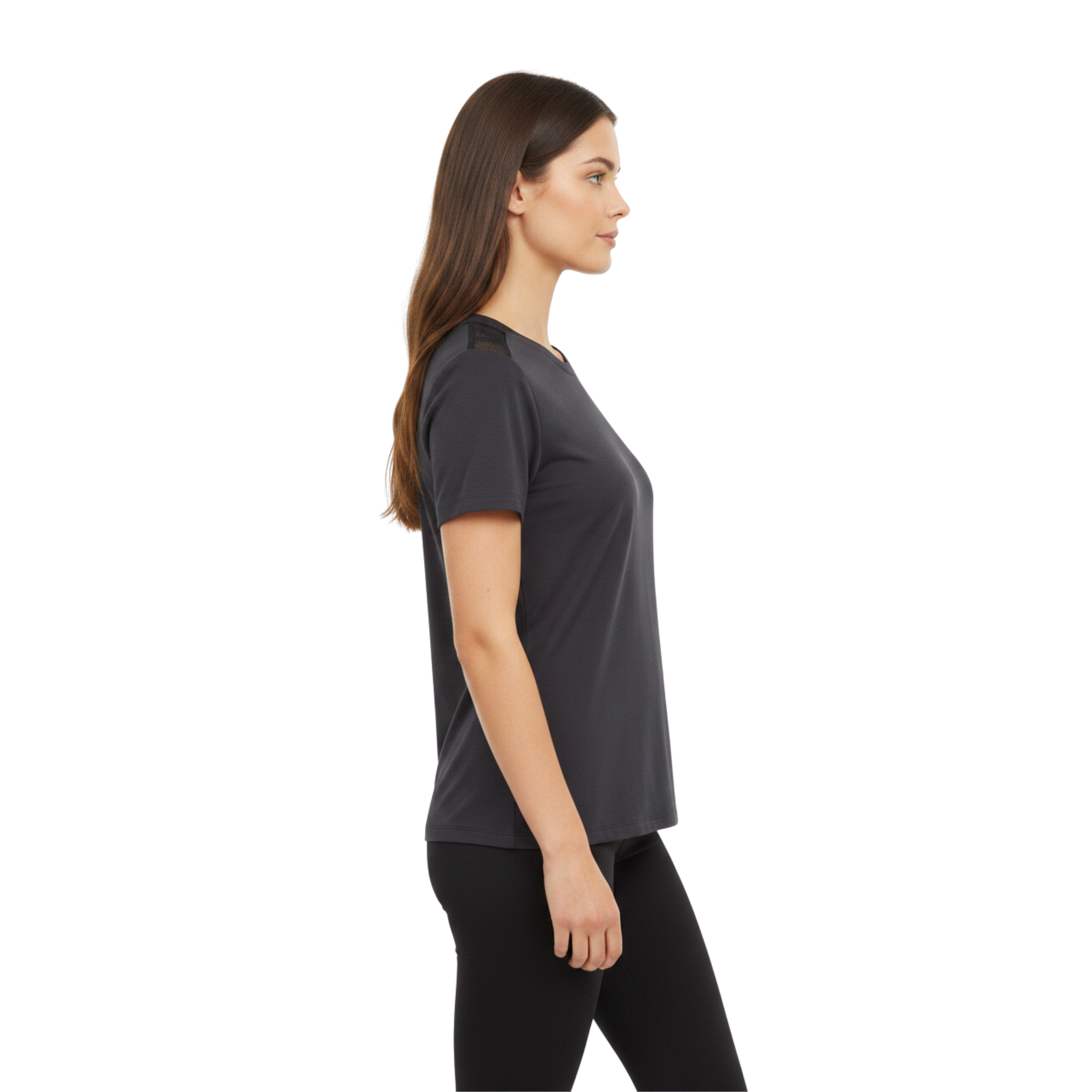 CAMISETA MANGA CORTA NEGRO