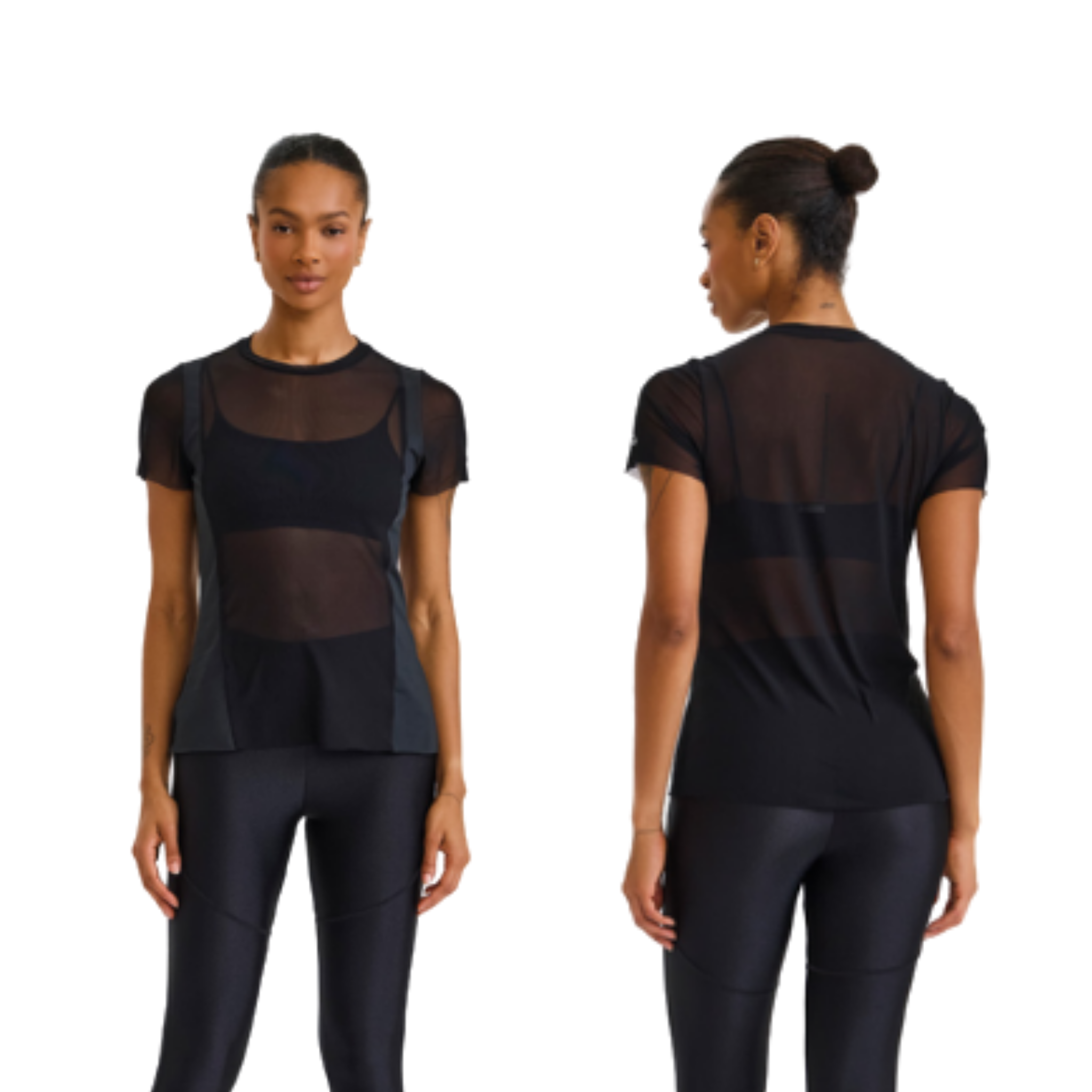 CAMISETA LARGA DE TULL