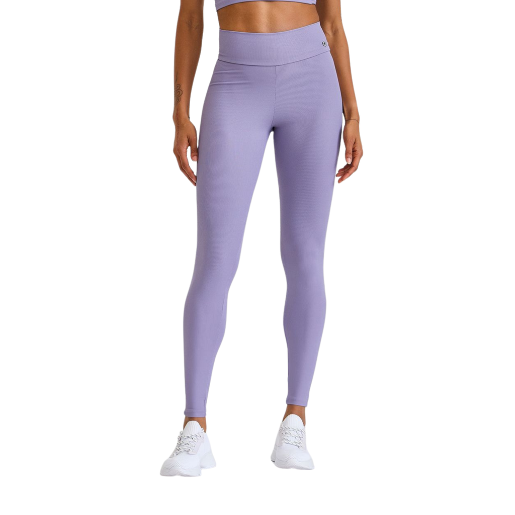 LEGGINS ACANALADO LEVANTA COLA LILA