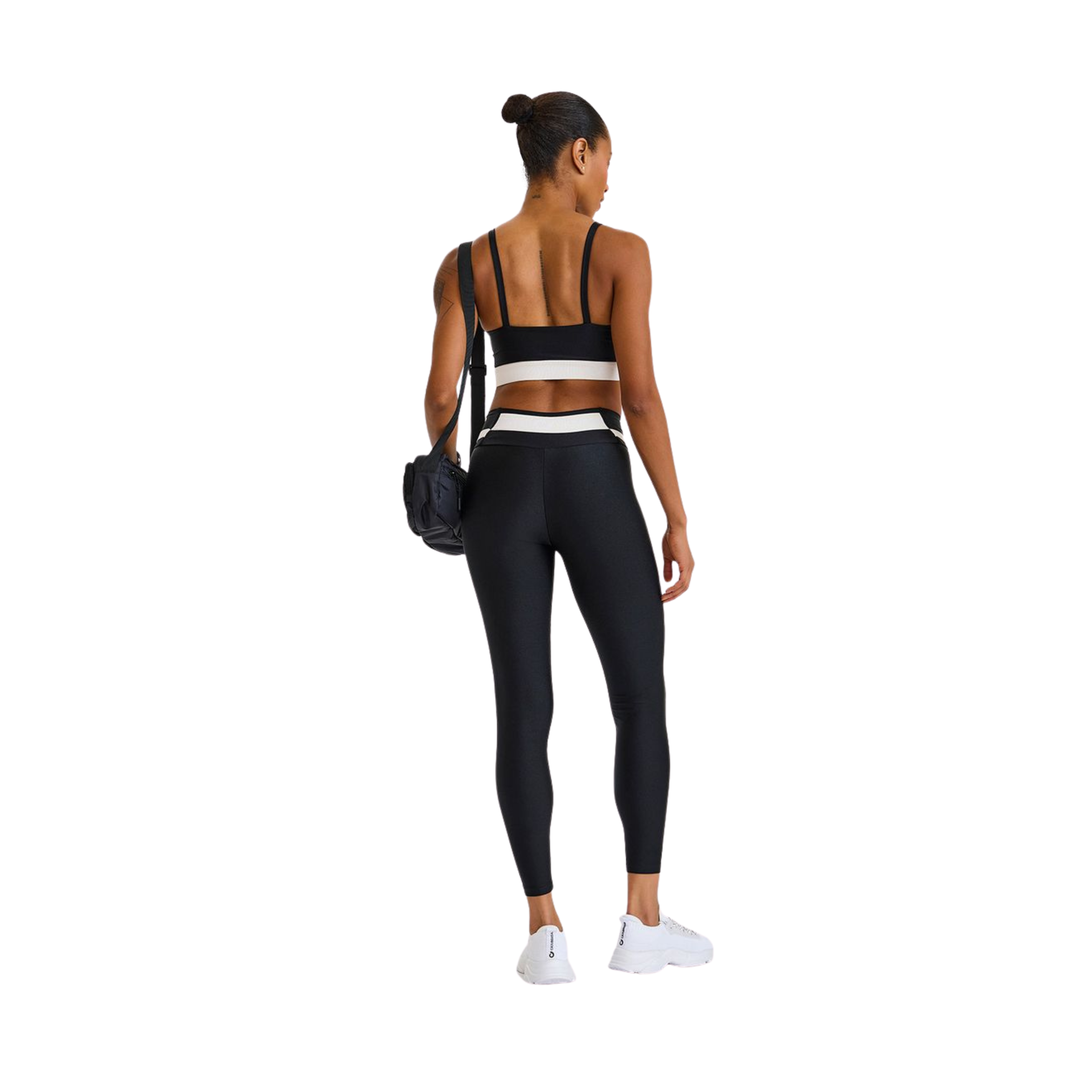 LEGGINS ATLANTA C/PASANTE PARA BLUSA NEGRO