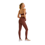 LEGGINS ATLETICA CON BOLSILLO AL COSTADO MARRON