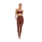 LEGGINS ATLETICA CON BOLSILLO AL COSTADO MARRON