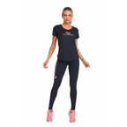 LEGGINS NZ UNIFORME LOJISTA NEGRO/ROSA