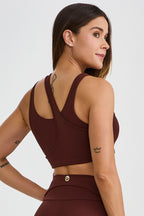 TOP PETO CRUZADO CROCHE