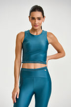 CROPPED DEPORTIVO CON ELÁSTICO BAJO