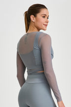 CROPPED DE TULL CON AMARRE FRONTAL