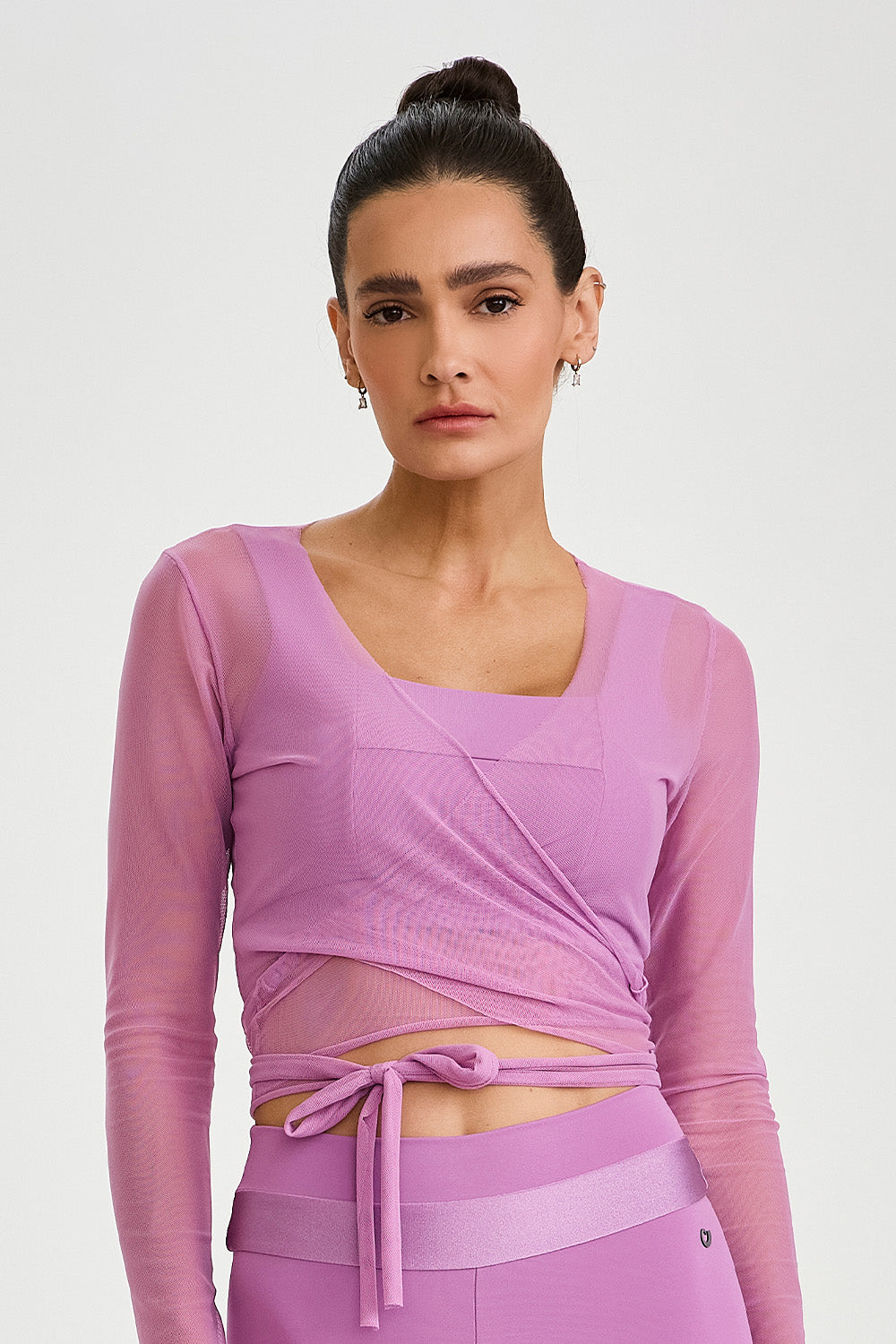 CROPPED DE TULL CON AMARRE FRONTAL