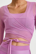 CROPPED DE TULL CON AMARRE FRONTAL