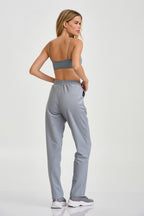 PANTALON ESSENCIAL ACANALADO CON BOLSILLO