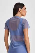 CAMISETA DE TULL CRUZADO