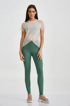 CAMISETA DE TULL CRUZADO