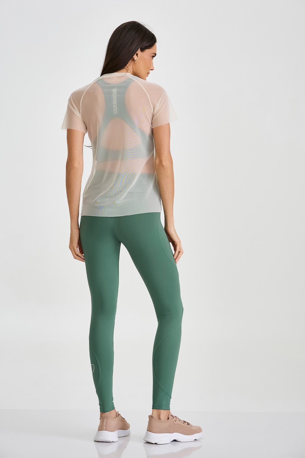 CAMISETA DE TULL CRUZADO