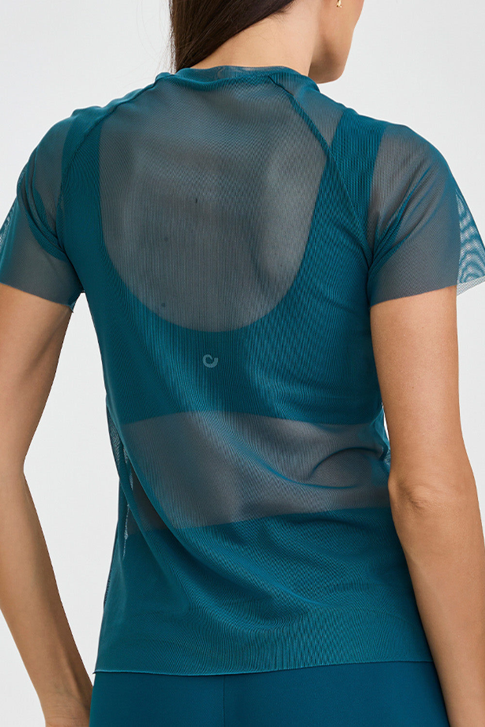 CAMISETA DE TULL CRUZADO