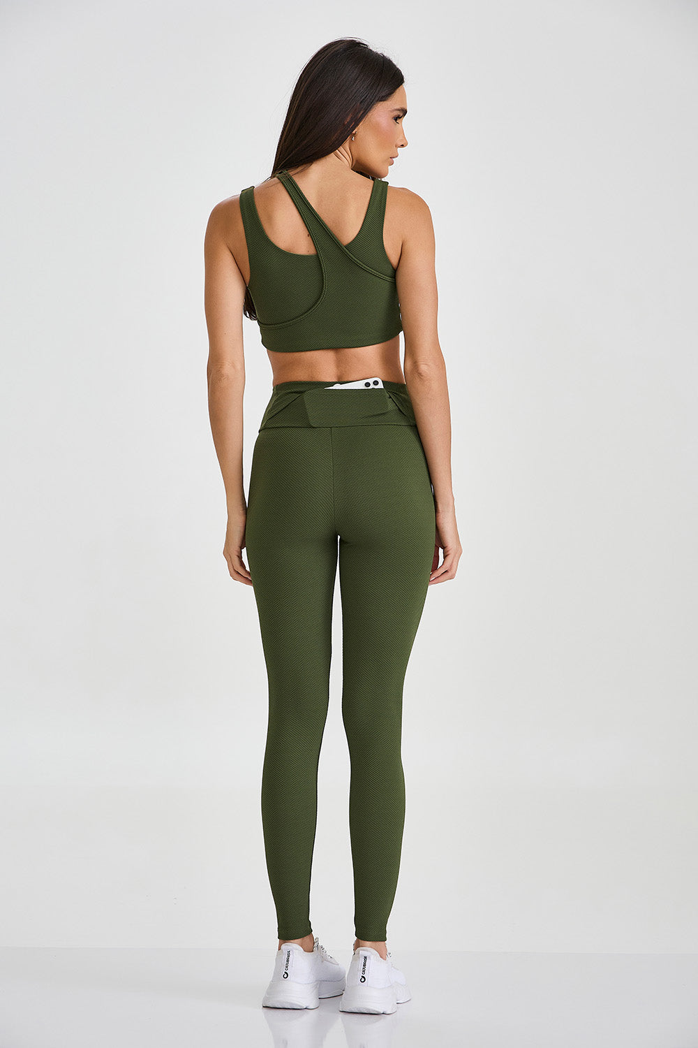 LEGGINS CROCHE CON BOLSILLO EN LA CINTURA