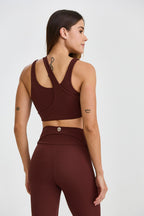 TOP PETO CRUZADO CROCHE