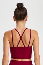CROPPED ACANALADO DOBLE TIRANTE