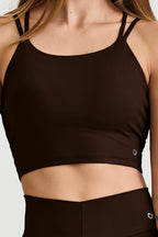 CROPPED ACANALADO DOBLE TIRANTE