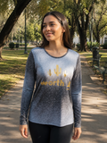 POLERA MANGA LARGA GRIS