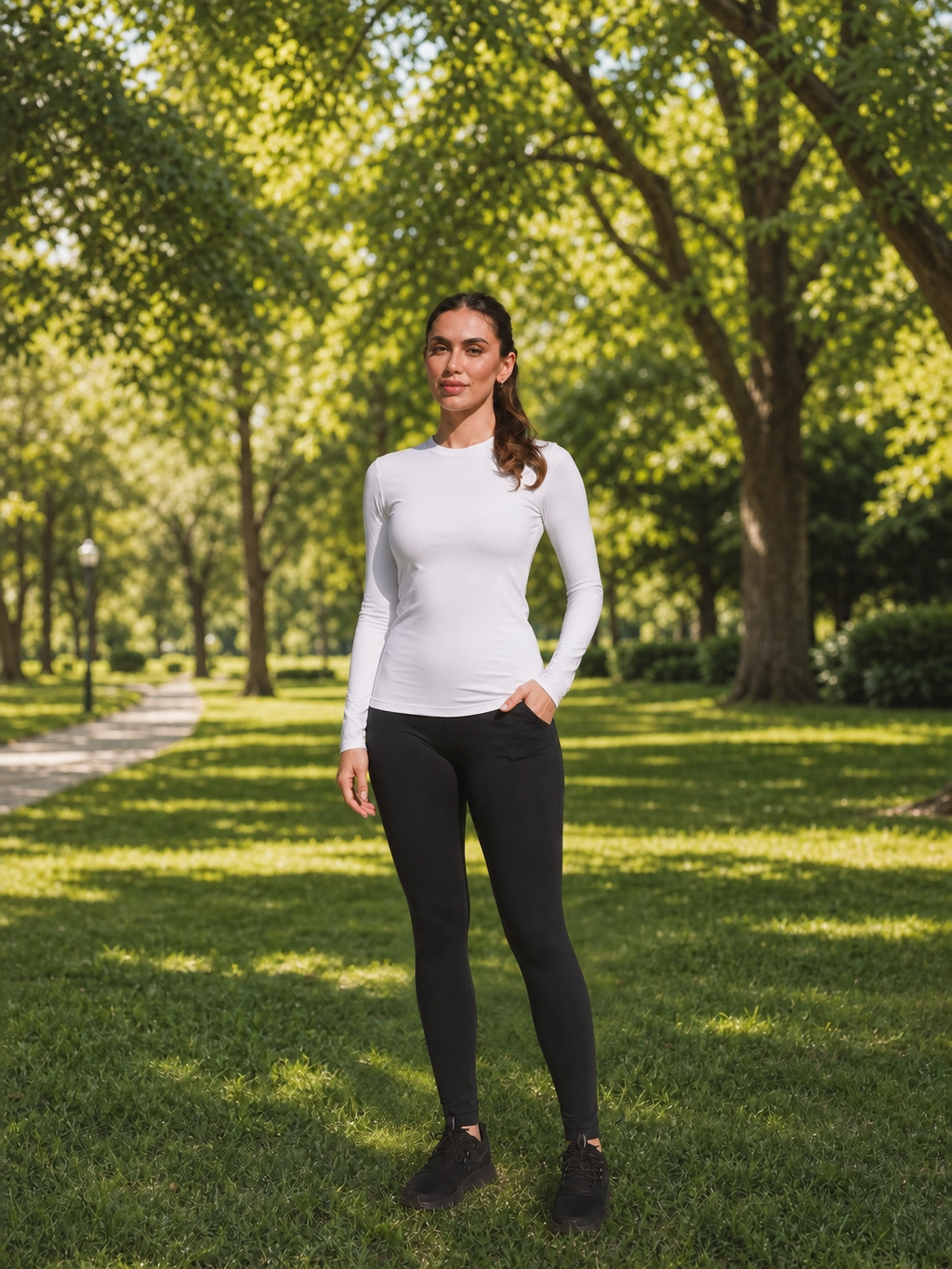 LEGGINS DEPORTIVOS SUPPLEX BASICO
