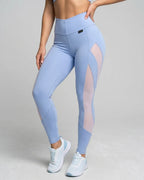 LEGGINS DEPORTIVO CON MALLAS LATERALES Y EFECTO PUSH UP