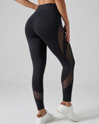 LEGGINS DEPORTIVO CON MALLAS LATERALES Y EFECTO PUSH UP