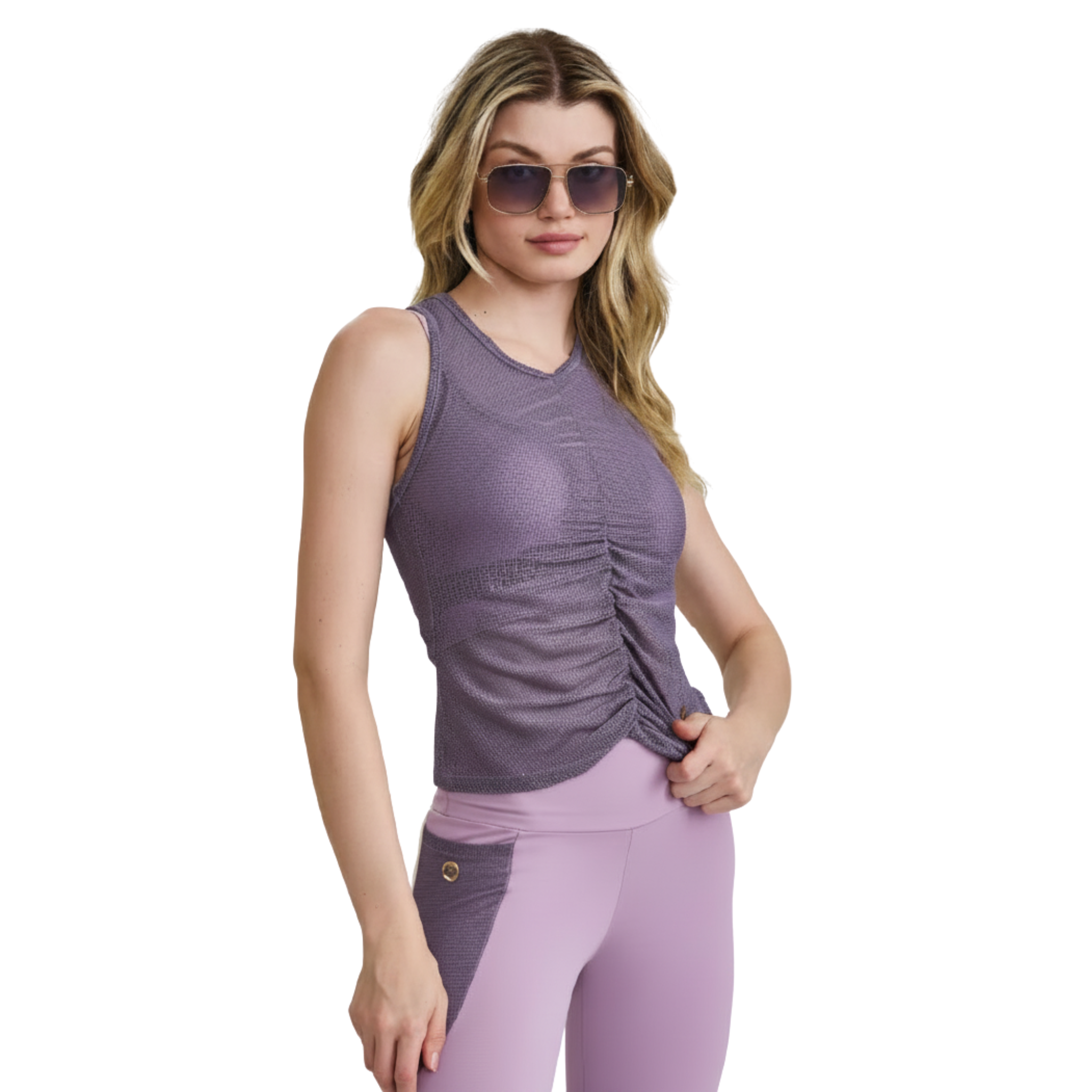 CAMISETA DE TIRANTES DE MALLA