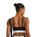 TOP PETO ATLANTA ELASTICO NEGRO