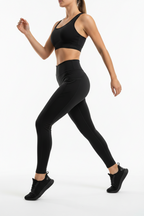 LEGGINS DEPORTIVO BASICO LEVANTA COLA NEGRO