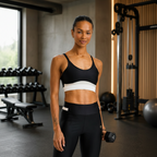 TOP PETO ATLANTA ELASTICO NEGRO
